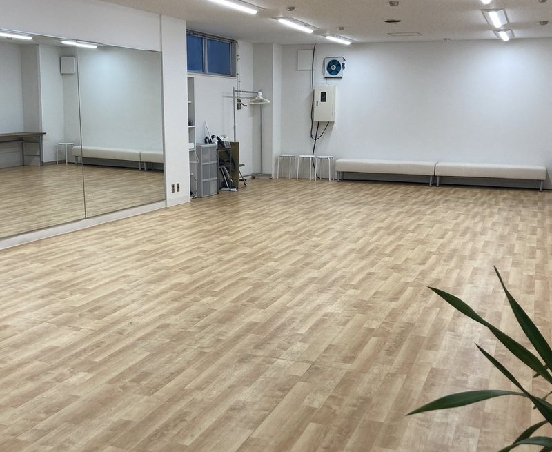 Mirrored wall